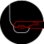 Rear Bumper with Chrome accentuated Dual Exhaust Design - MG A stor